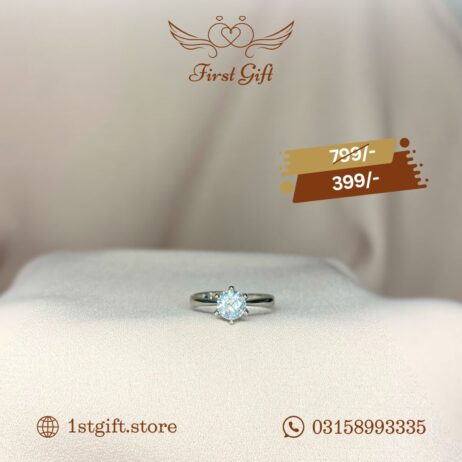 Elegant Solitaire Ring