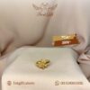 Golden Star-Shaped Crystal Ring